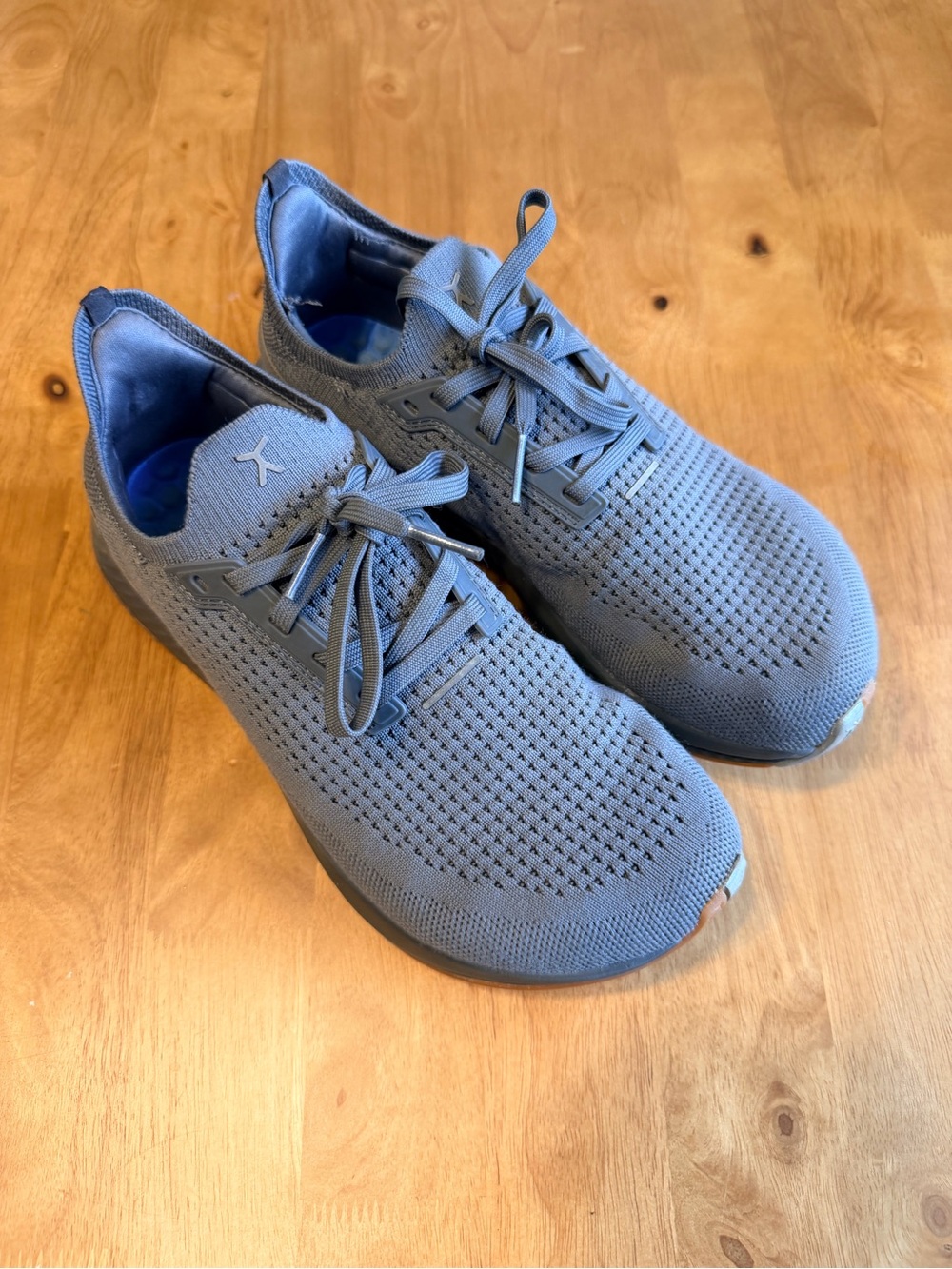 Flux Footwear Adapt Grey Knit Running Training Shoes Womens 7.5 Mens 6